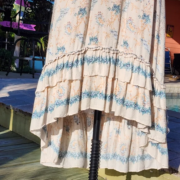 Chelsea & Violet Hi-Lo Prarie Midi Dress Sz S - Picture 7 of 13